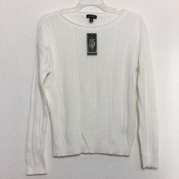Polo Ralph Lauren Sweaters - NWT Women Polo Ralph Lauren Jeans Co White Sweater